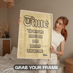 Time Defines Who We Are - Gothic Wisdom Wall Art