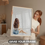 Infinite Perspective - Contemplative Woman Wall Art