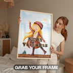 Stay Valuable - Whimsical Character Empowerment Wall Art