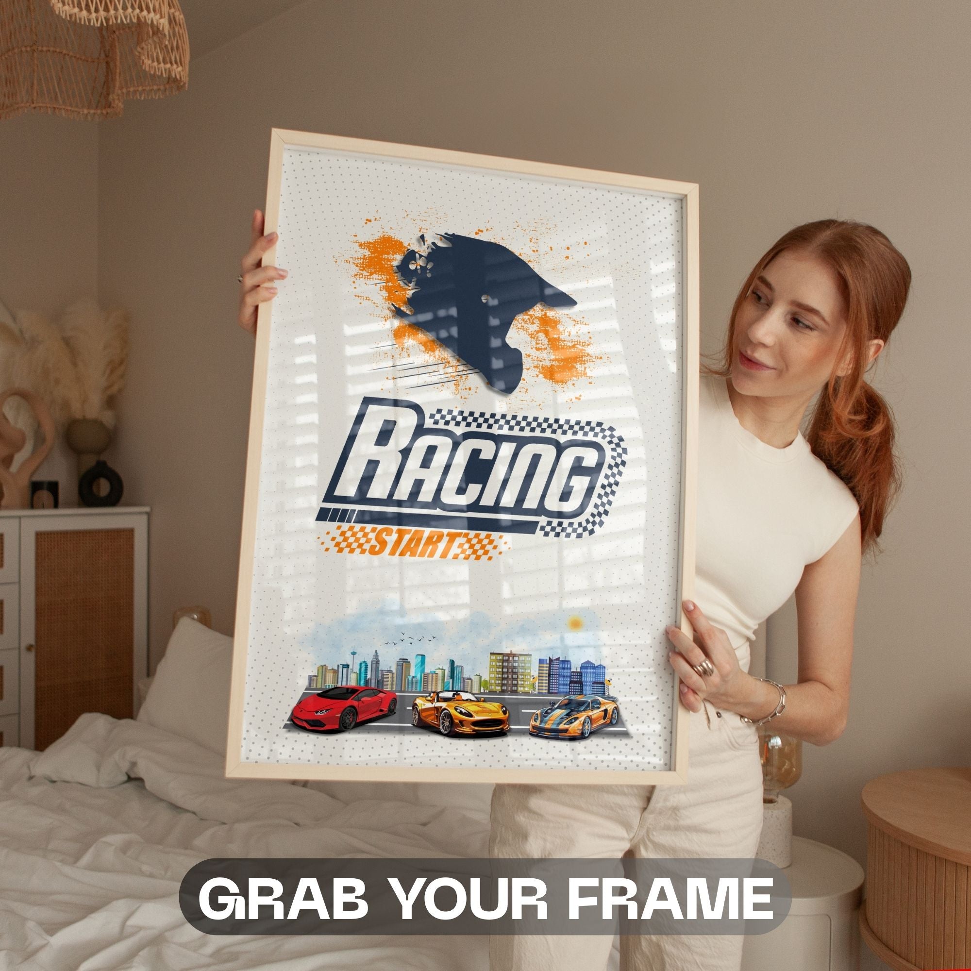 Racing Starts - High-Speed Motorsport Wall Art