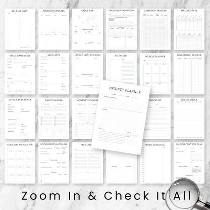 New Product Launch Planner Bundle