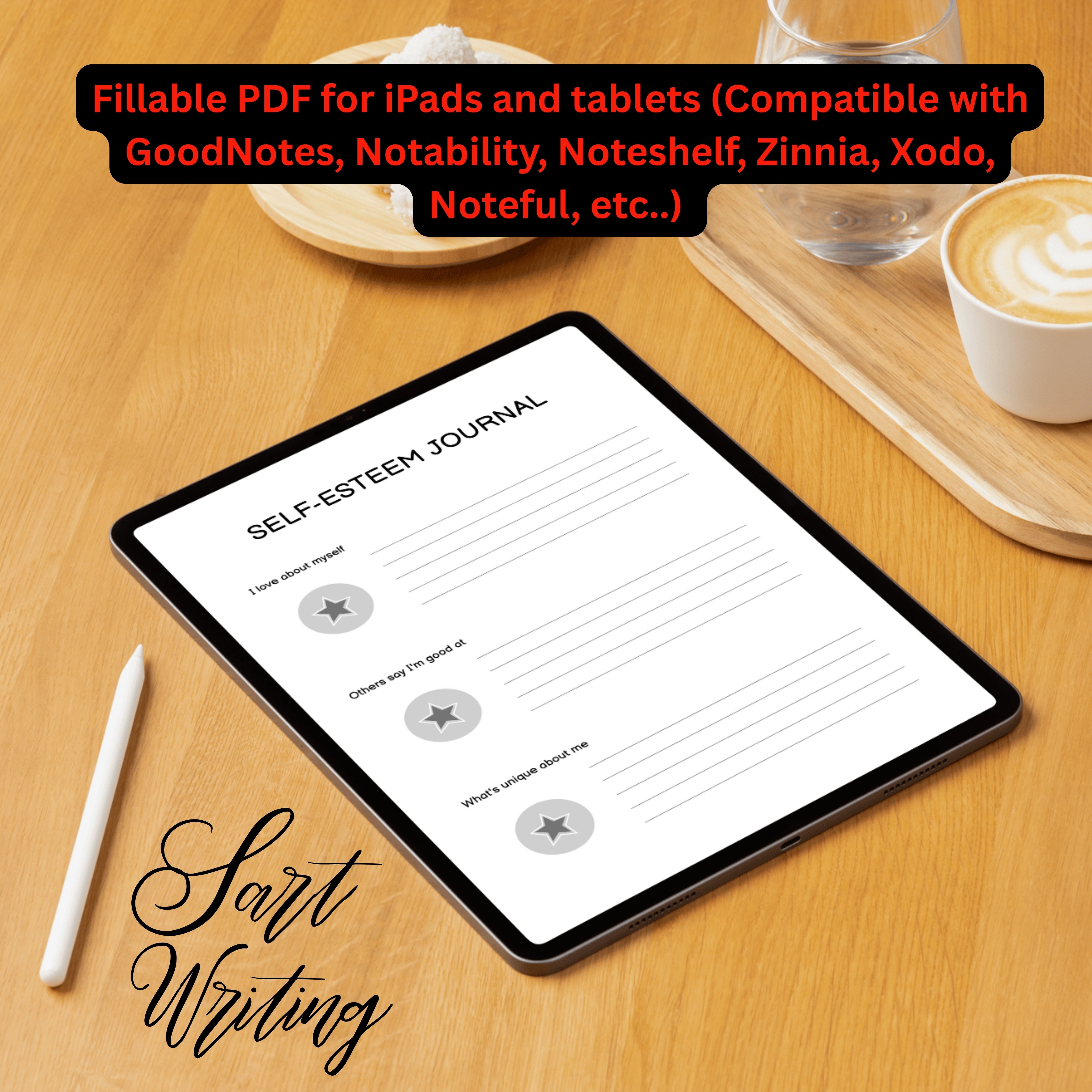 Self Love Planner & Workbook Sheets Bundle