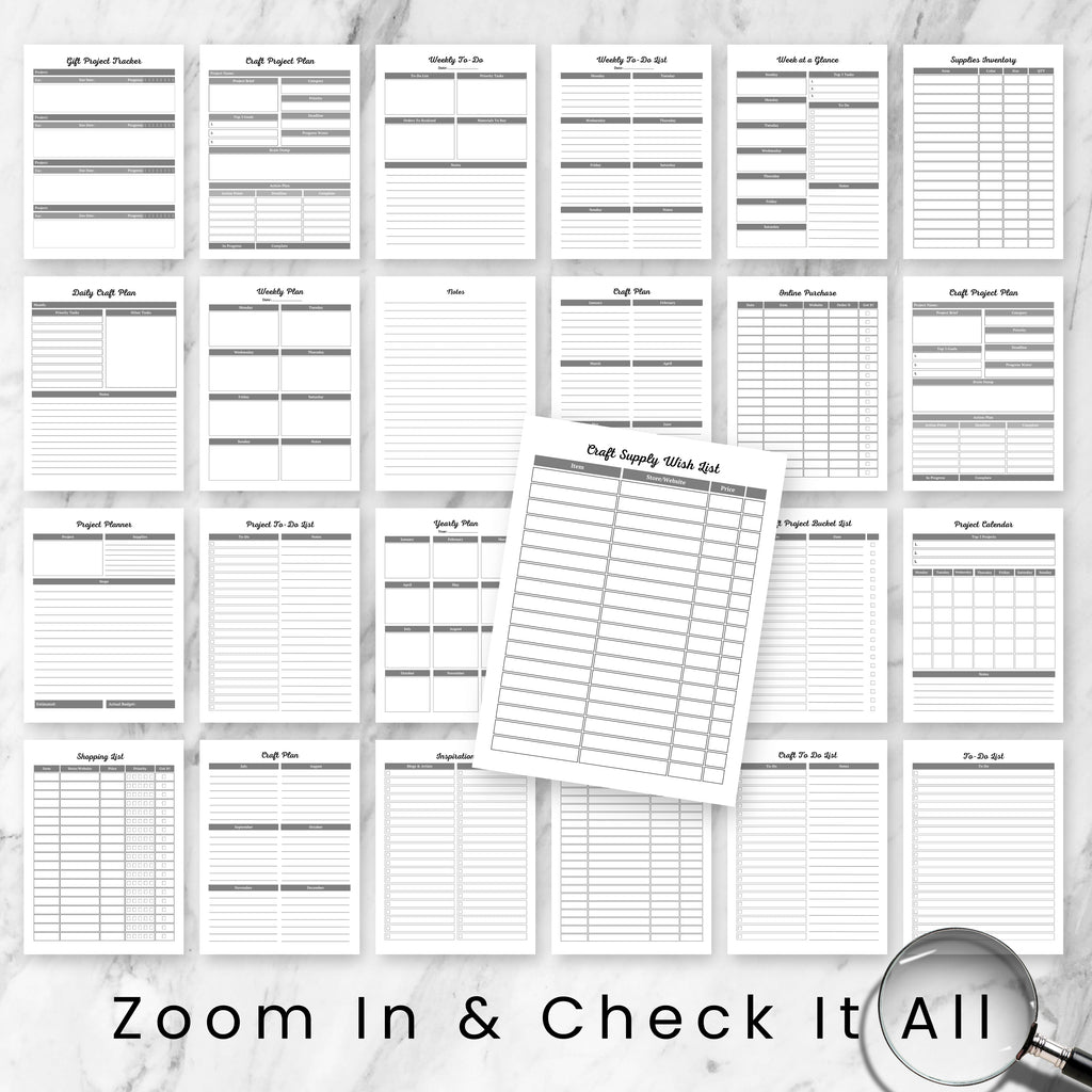 Craft Business Planner