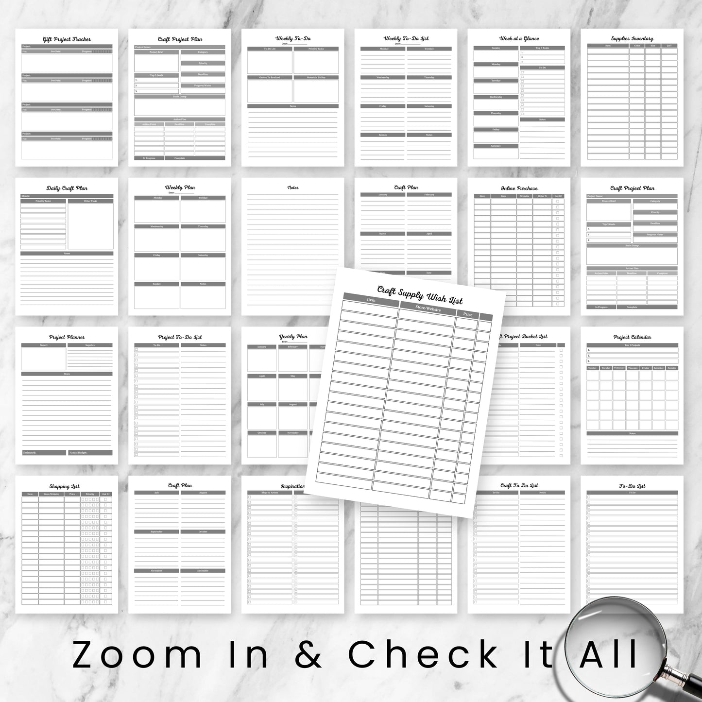 Craft Business Planner