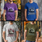 Built For Adventures - Mountain Off-Road Badge Statement Artwork