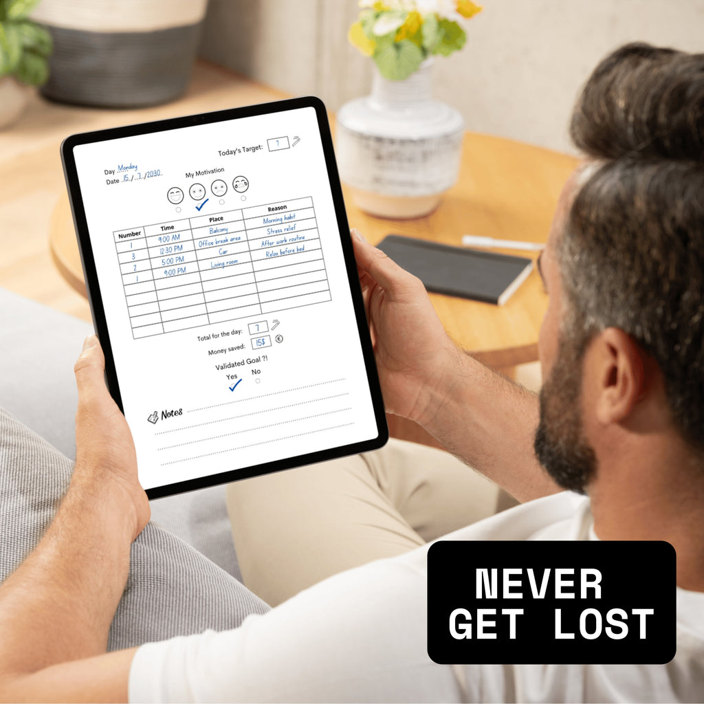 Stop Smoking Daliy Planner