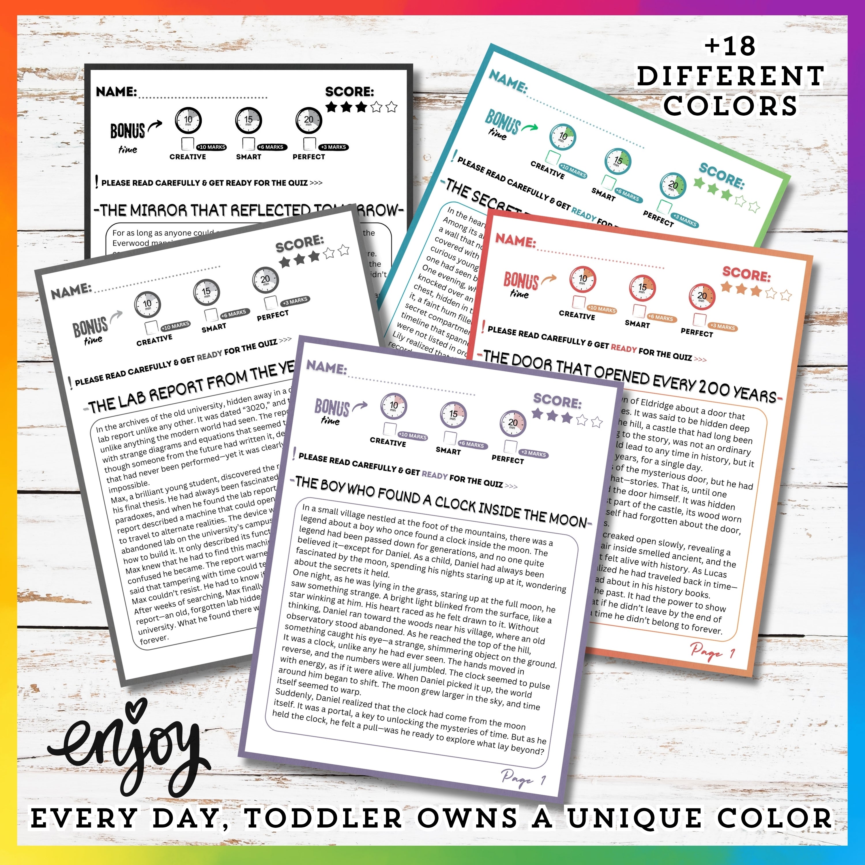 Time Reading Stories