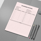 30 Weeks Saving Tracker