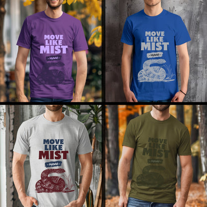Move Like Mist - Hybrid Snake Fluid Movement Stealth Philosophy Statement Artwork