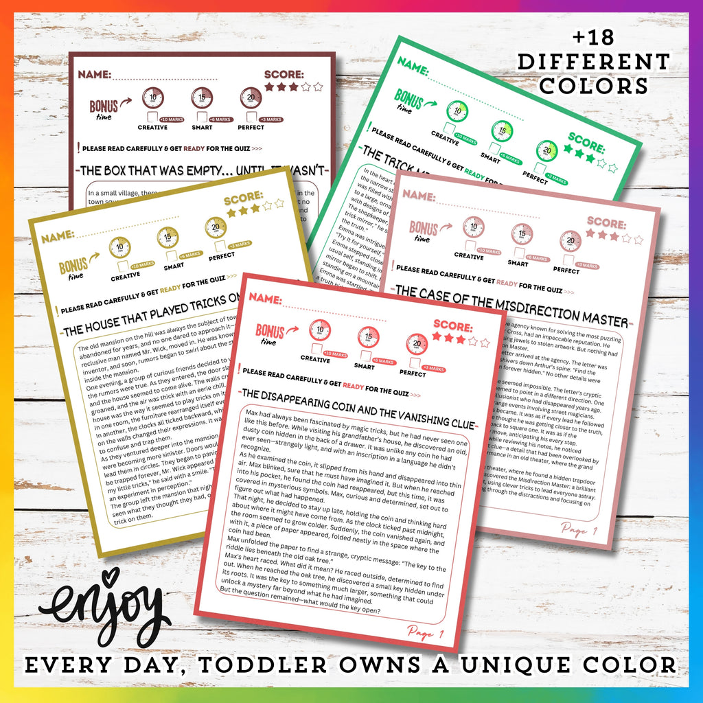 Tricky Reading Stories