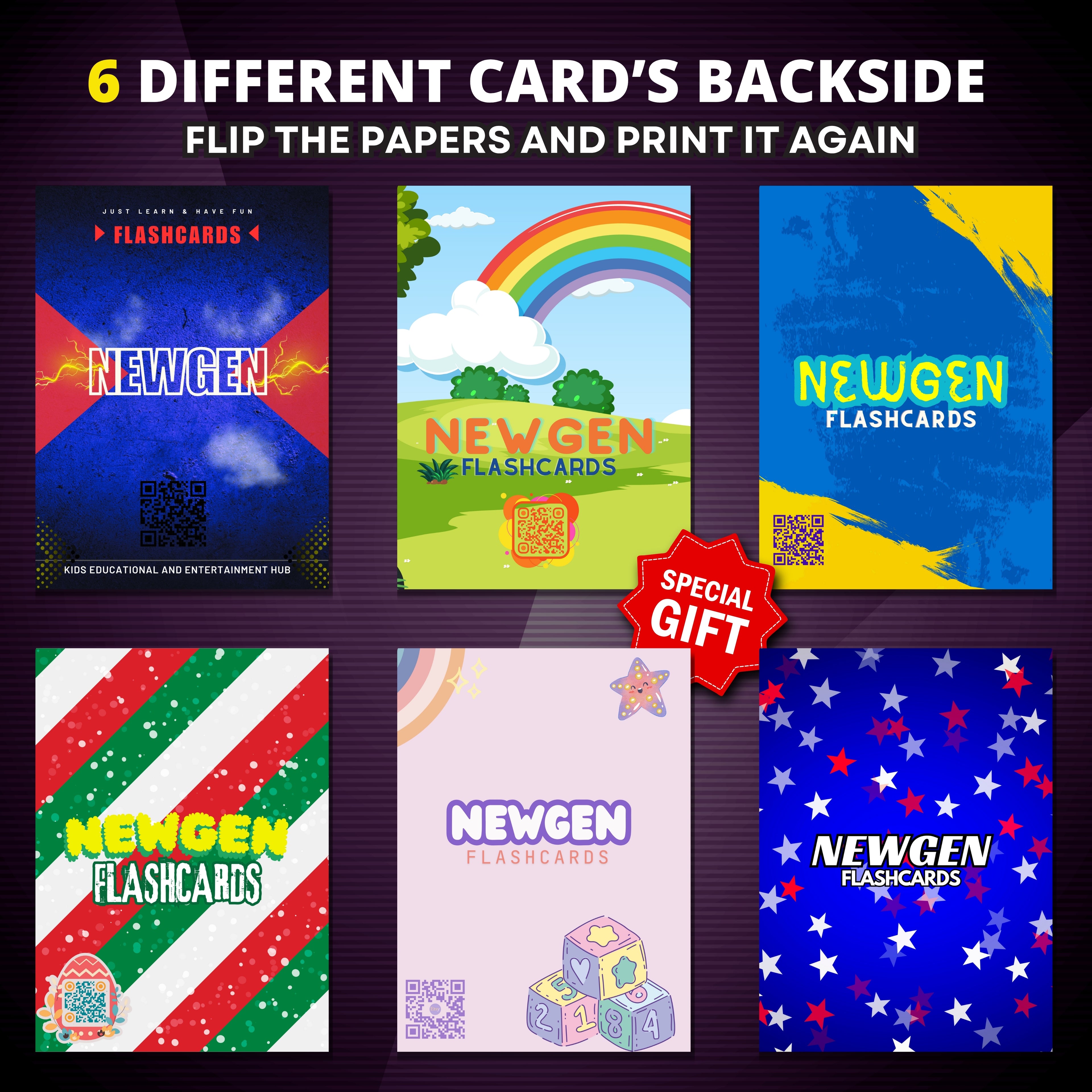 Number Flashcards - Fun Math Course