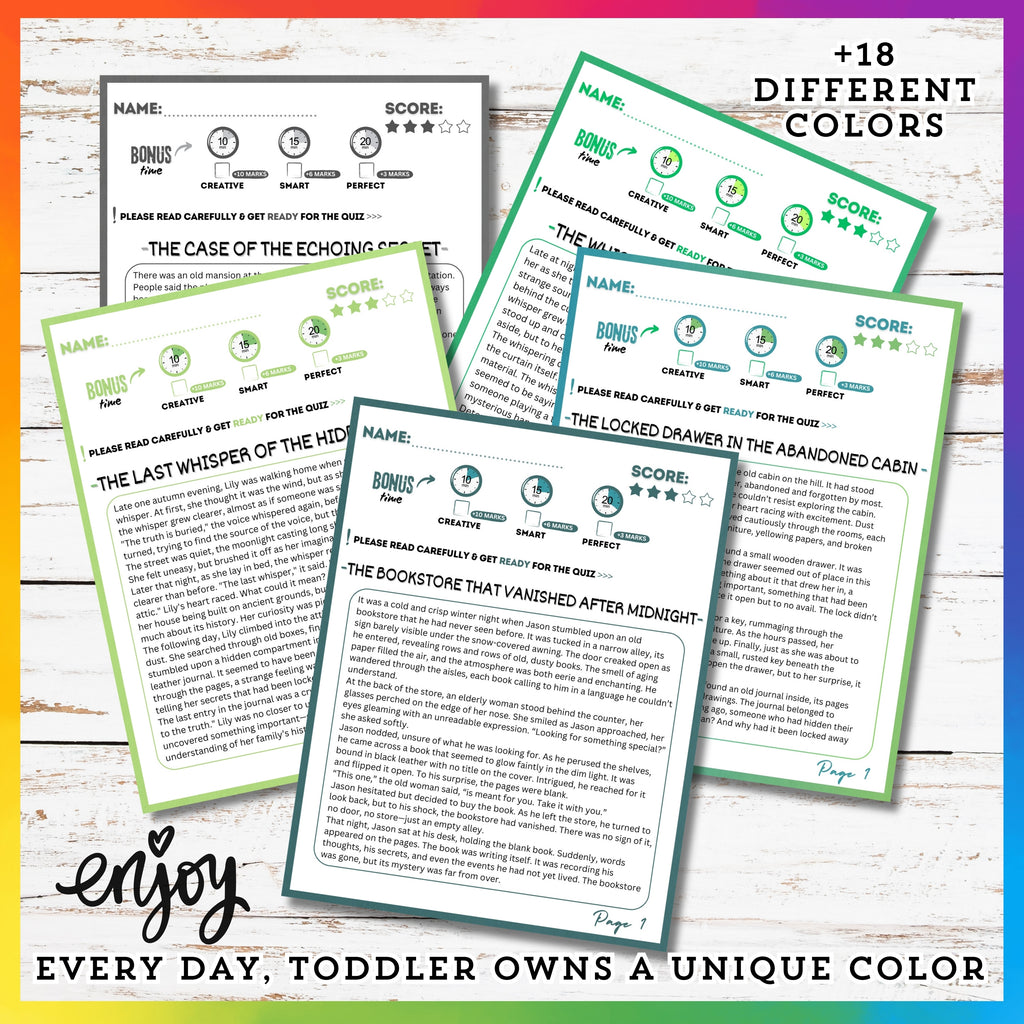 Secrets Reading Stories