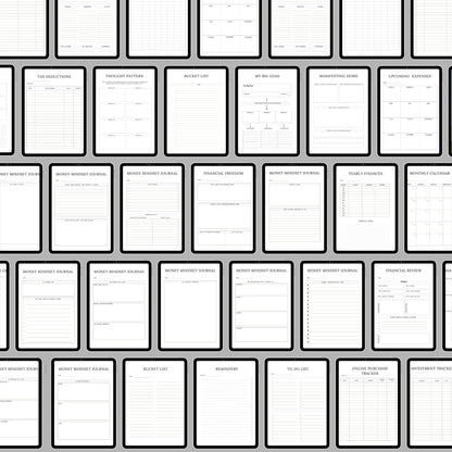 Money Mindset Journal Bundle