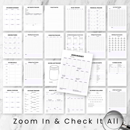 Financial & Budget Planner Bundle