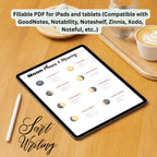 Moon Planner & Journal Sheets