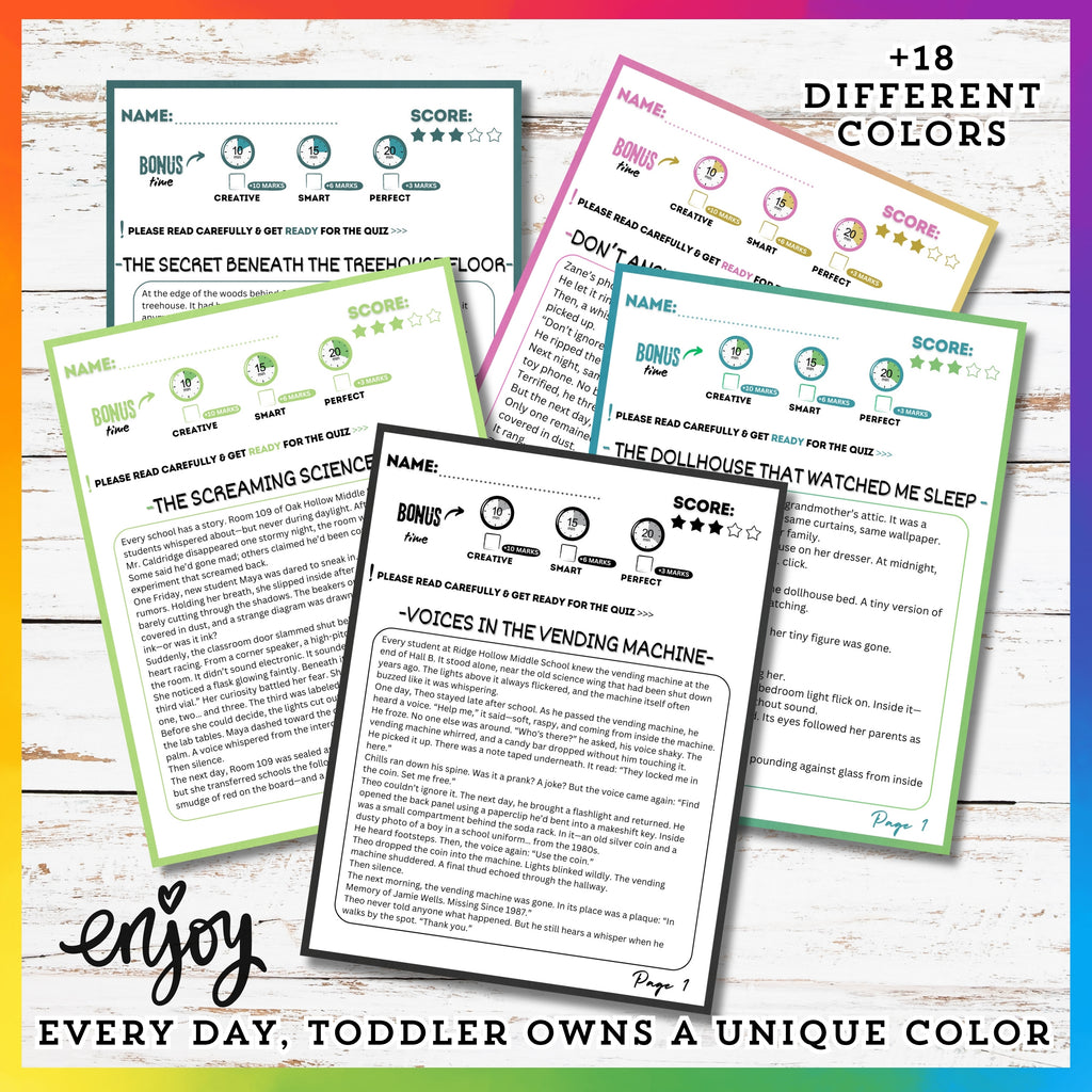 Horror & Thriller Reading Stories