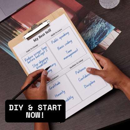 My Best Self Discover Sheet