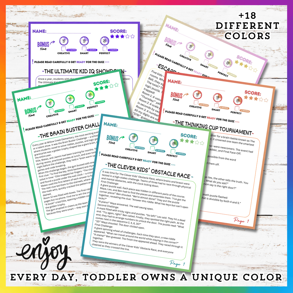 Challenges Reading Stories