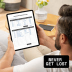 Income & Expenses Log Sheet