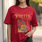 Pretty & Fearless Embrace Journey 202X - Snake Rose Tattoo Art Feminine Strength Artwork