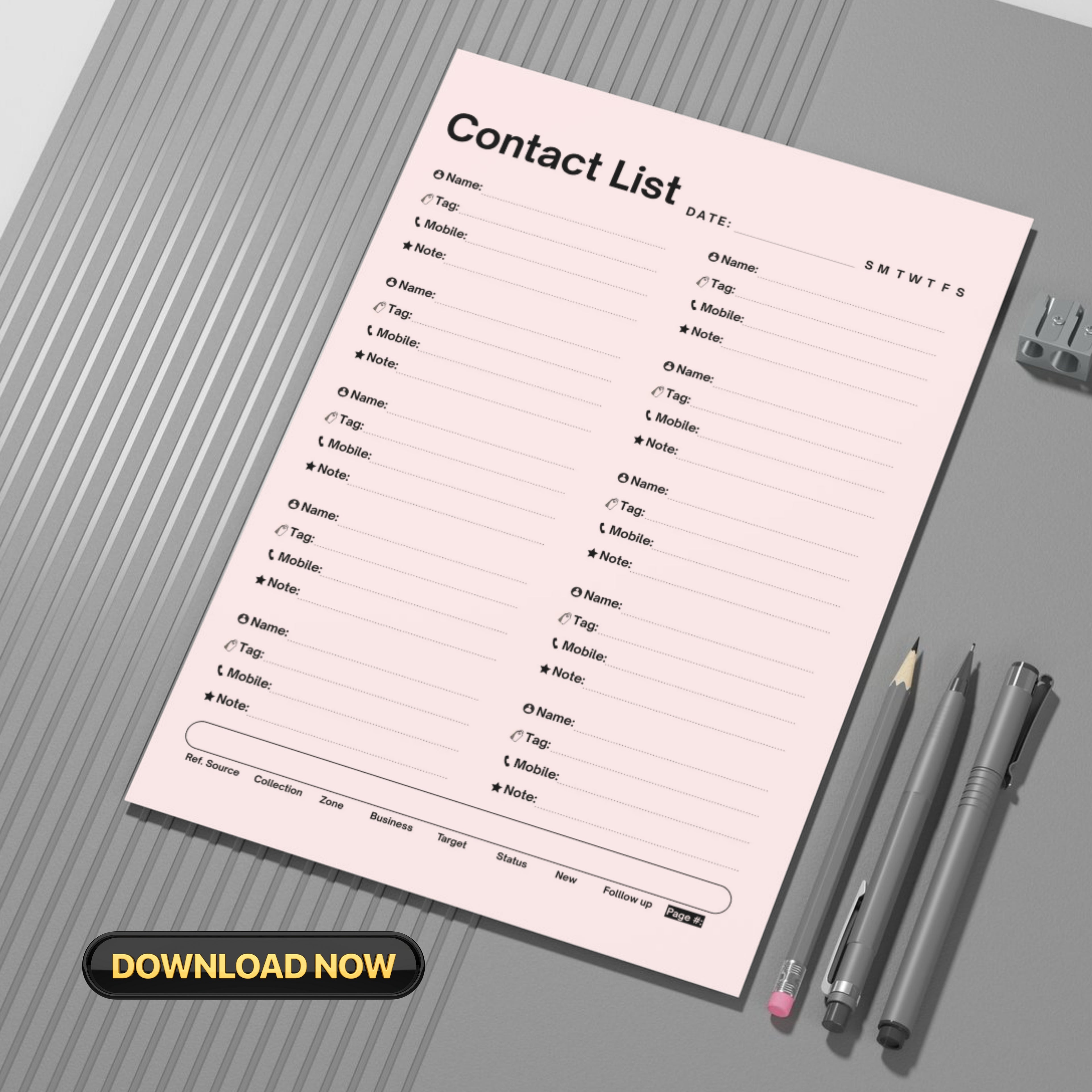 Contact List PDF