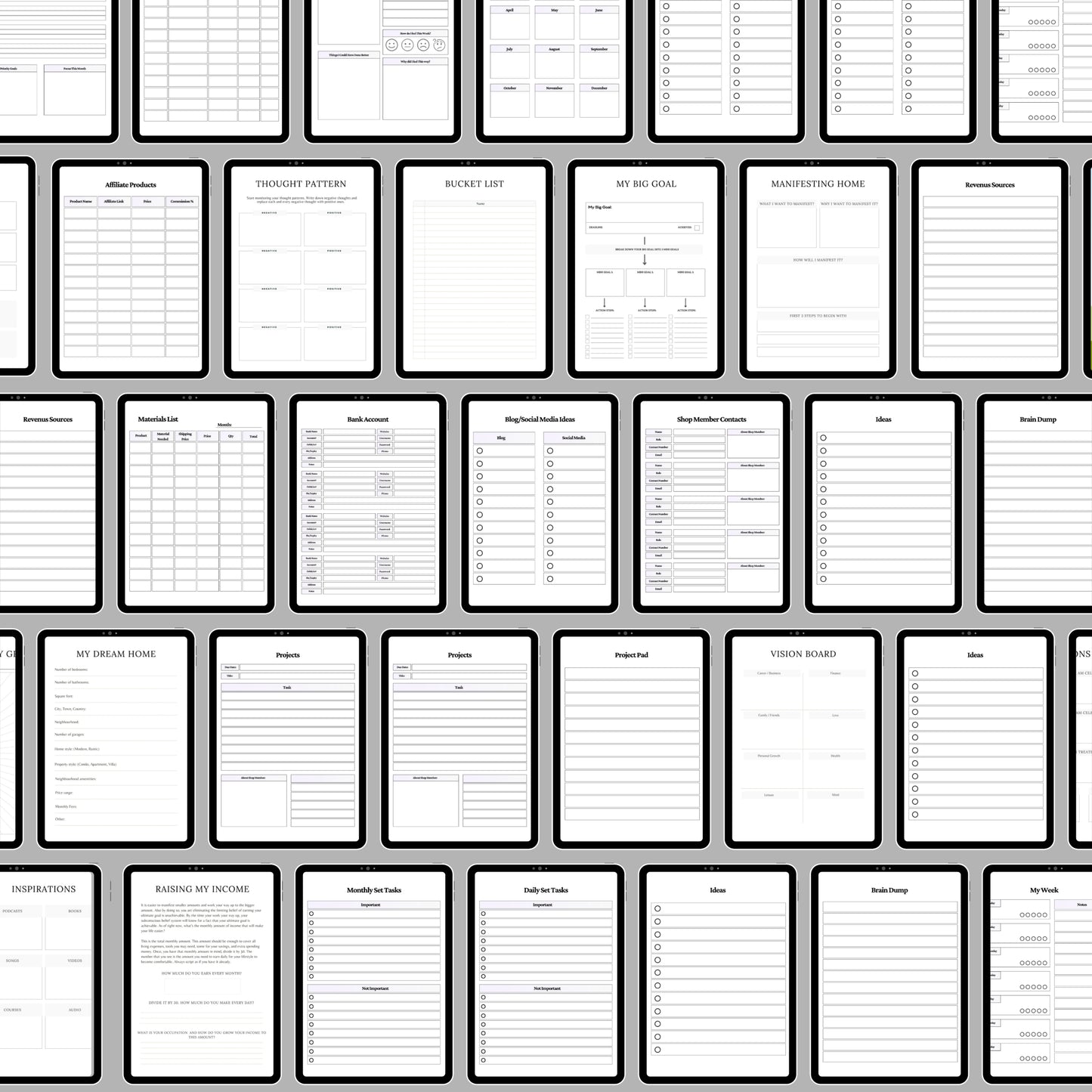 Boss Girl Planner Bundle