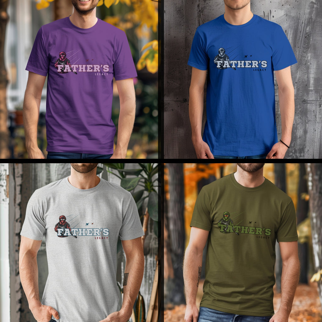 Father's Legacy - Military Tribute Statement Artwork