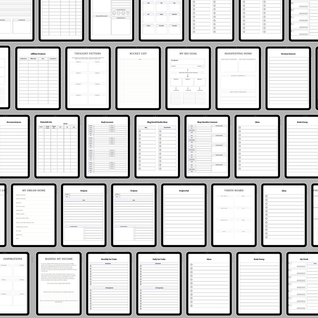 Boss Girl Planner Bundle 2026