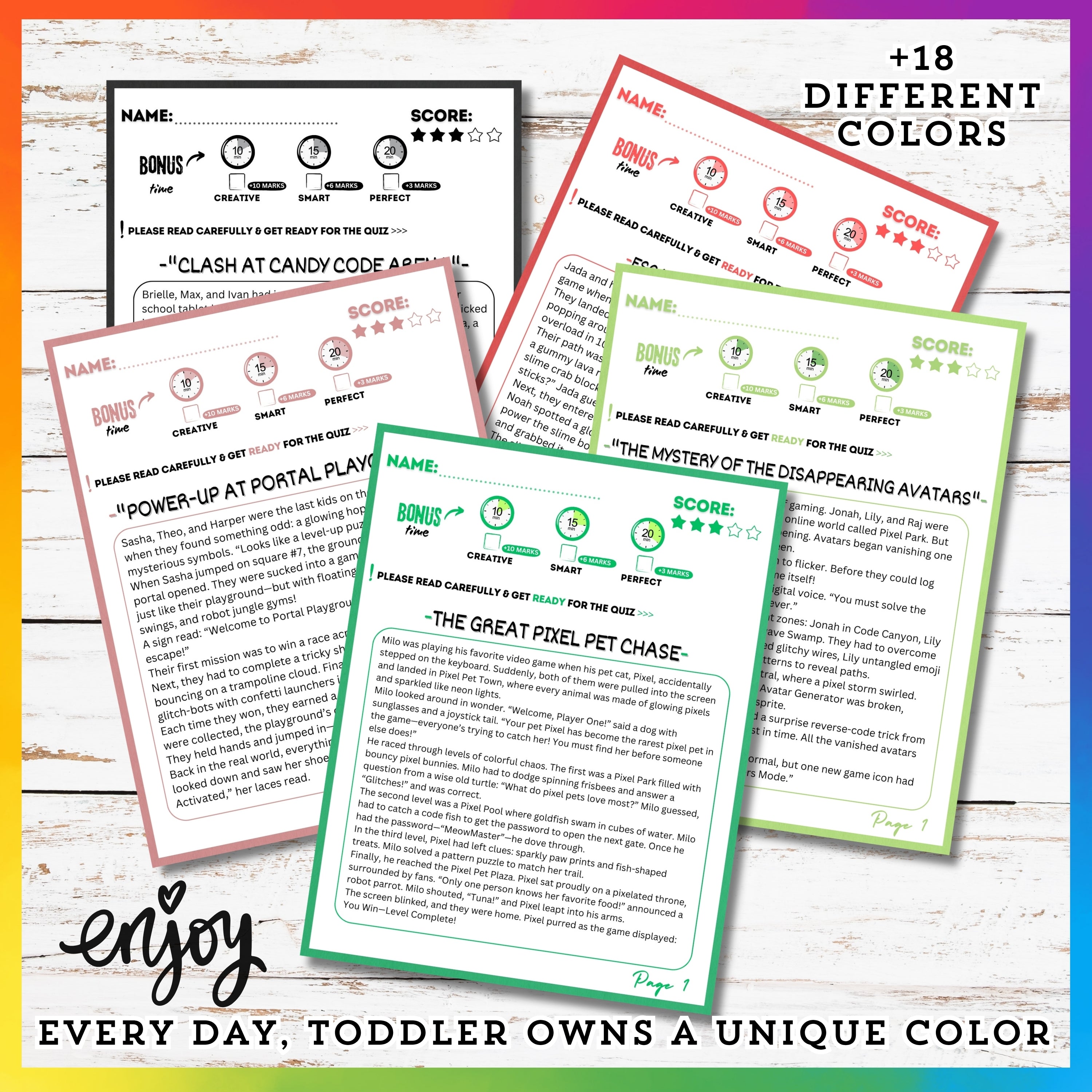 Adventures Reading Stories