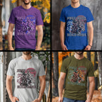 Free Mind Wild Soul - Japanese Tiger Floral Statement Artwork