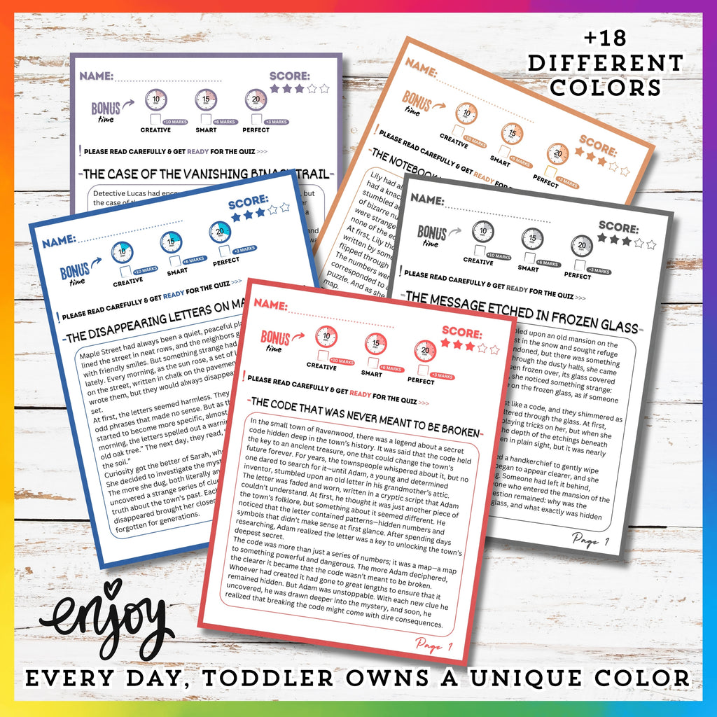 Codes Reading Stories