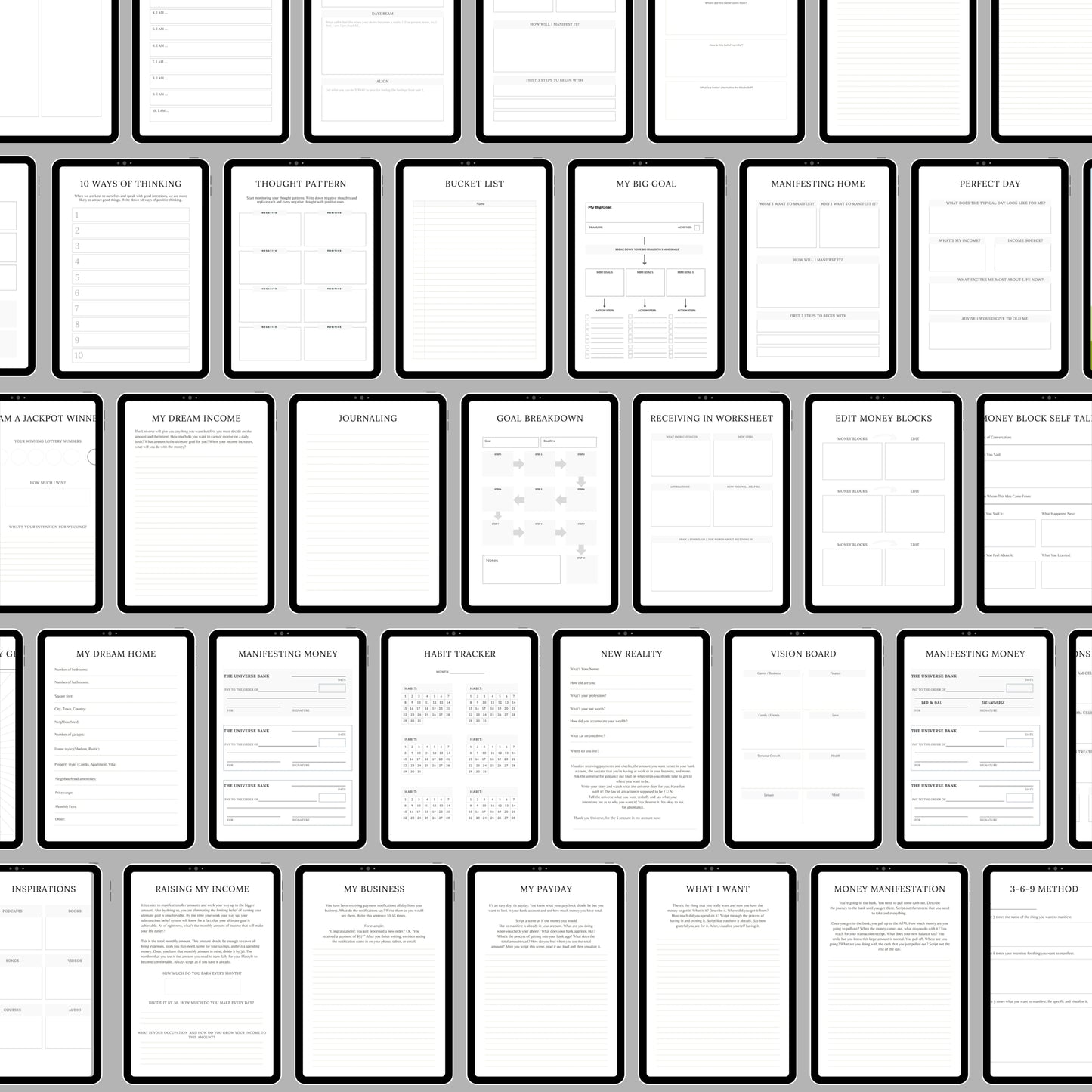 Anxiety & Depression Journal Bundle