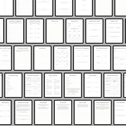 Anxiety & Depression Journal Bundle