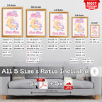 Nap Time Best Time - Dreamy Unicorn Nursery Wall Art