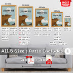 Little Journeyer - Adorable Nursery Wall Art with Woodland Bear