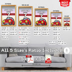 Super Power Buddy - Work Hard, Aspire, Act, Achieve Wall Art