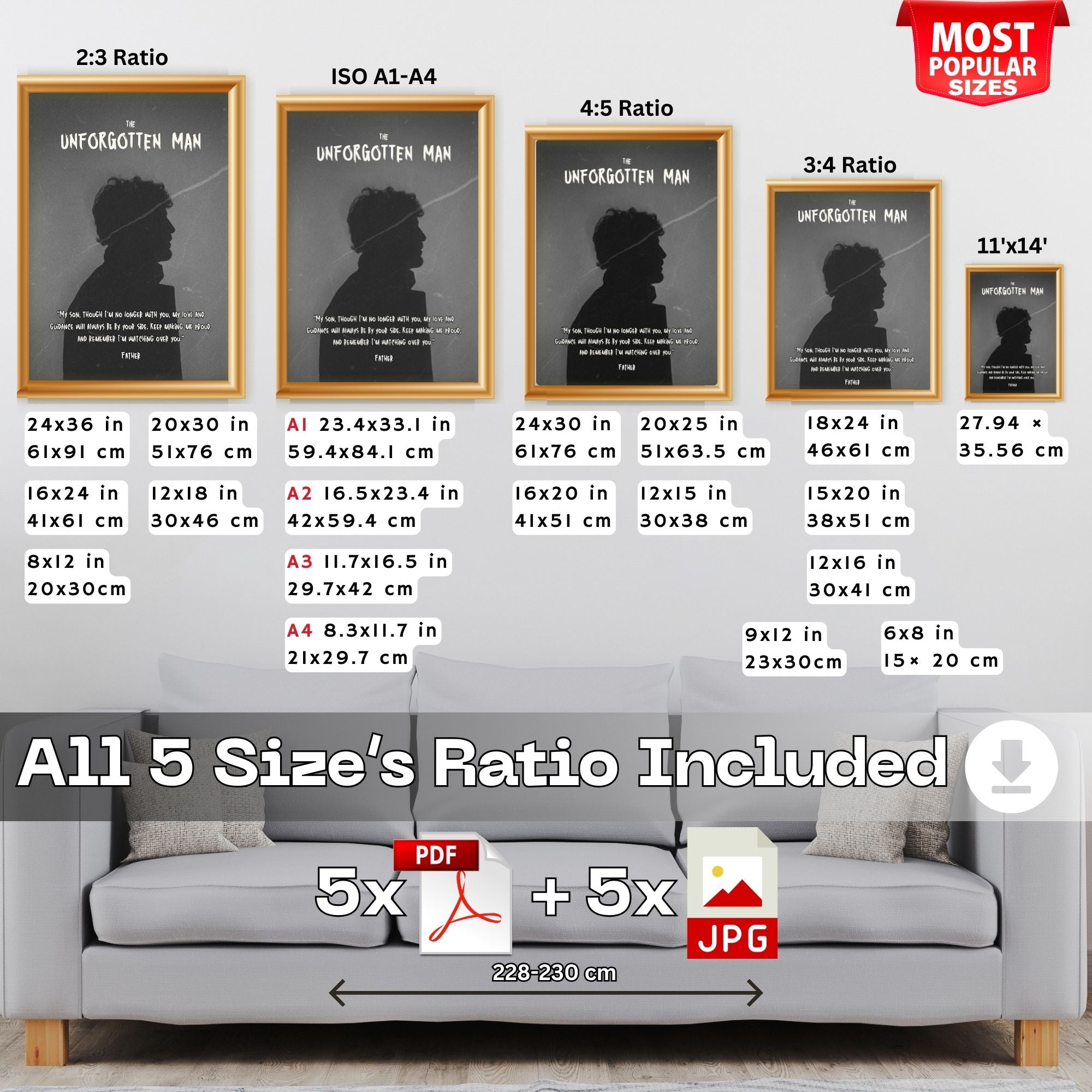 The Unforgotten Man - Eternal Father's Love Wall Art