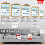 Winter With Love - Cozy Iced Time Landscape Wall Art