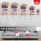 20's Music Room - Retro Girls Night Party Wall Art