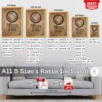 Time Is A Unit - Measure Of Life Vintage Wall Art