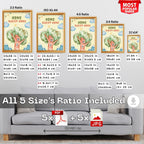 Home Sweet Home - Stay Safe, Stay Happy Wall Art