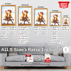 Stay Valuable - Whimsical Character Empowerment Wall Art