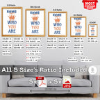 Remember Always Who You Are - Royal Identity Wall Art