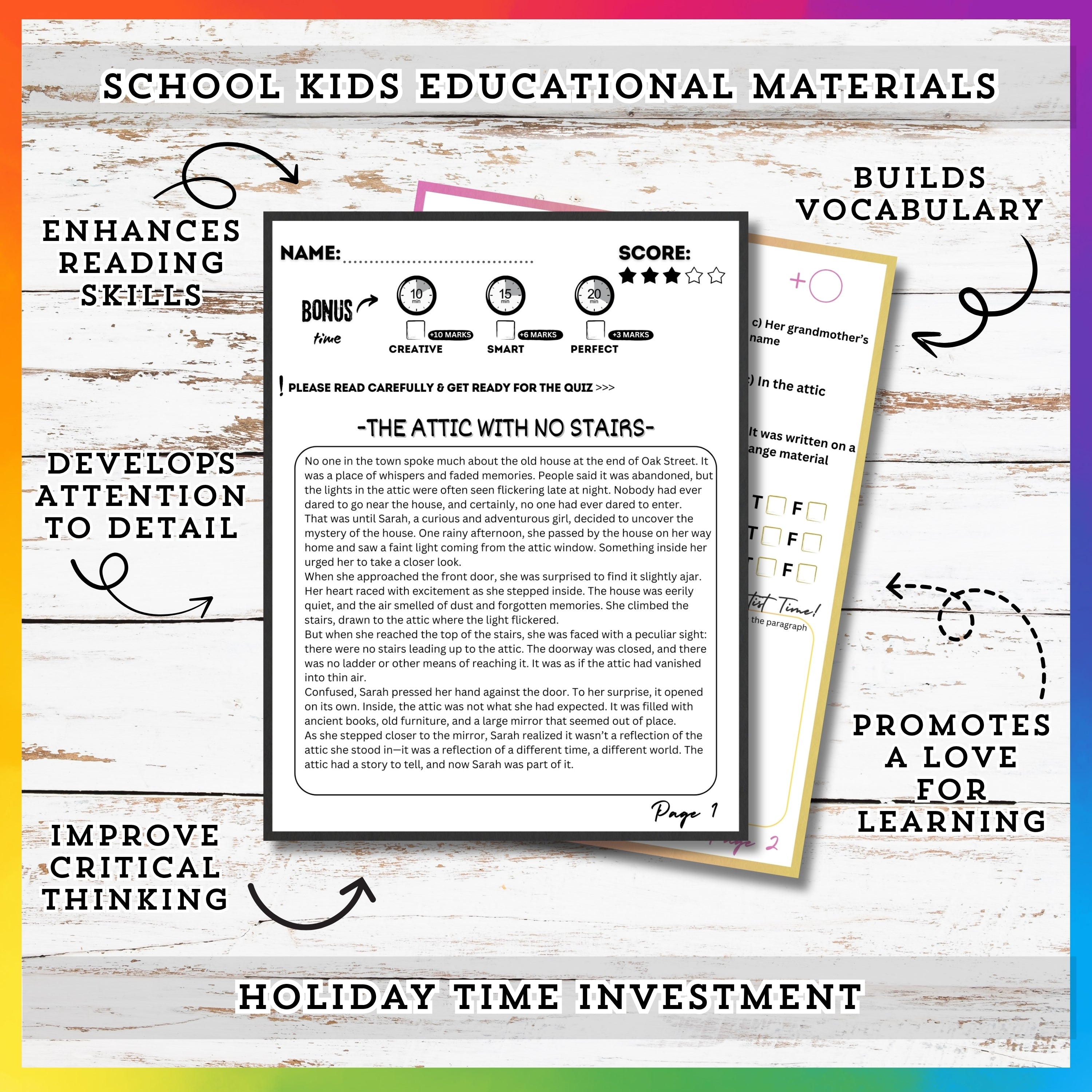 Secrets Reading Stories