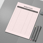 Budget Tracker PDF Paper
