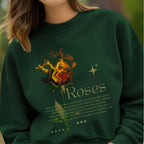 Roses Quiet Beauty - Burning Rose Soul Metaphor Philosophical Statement Artwork