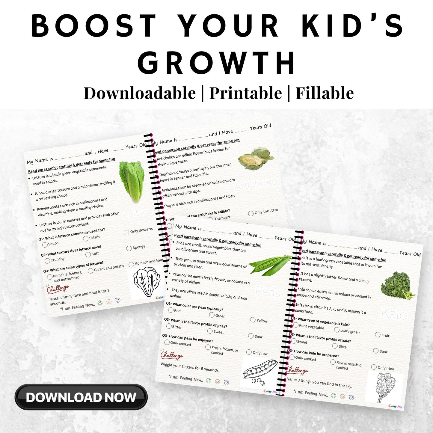 Learn About Fruits & Vegetables V2.