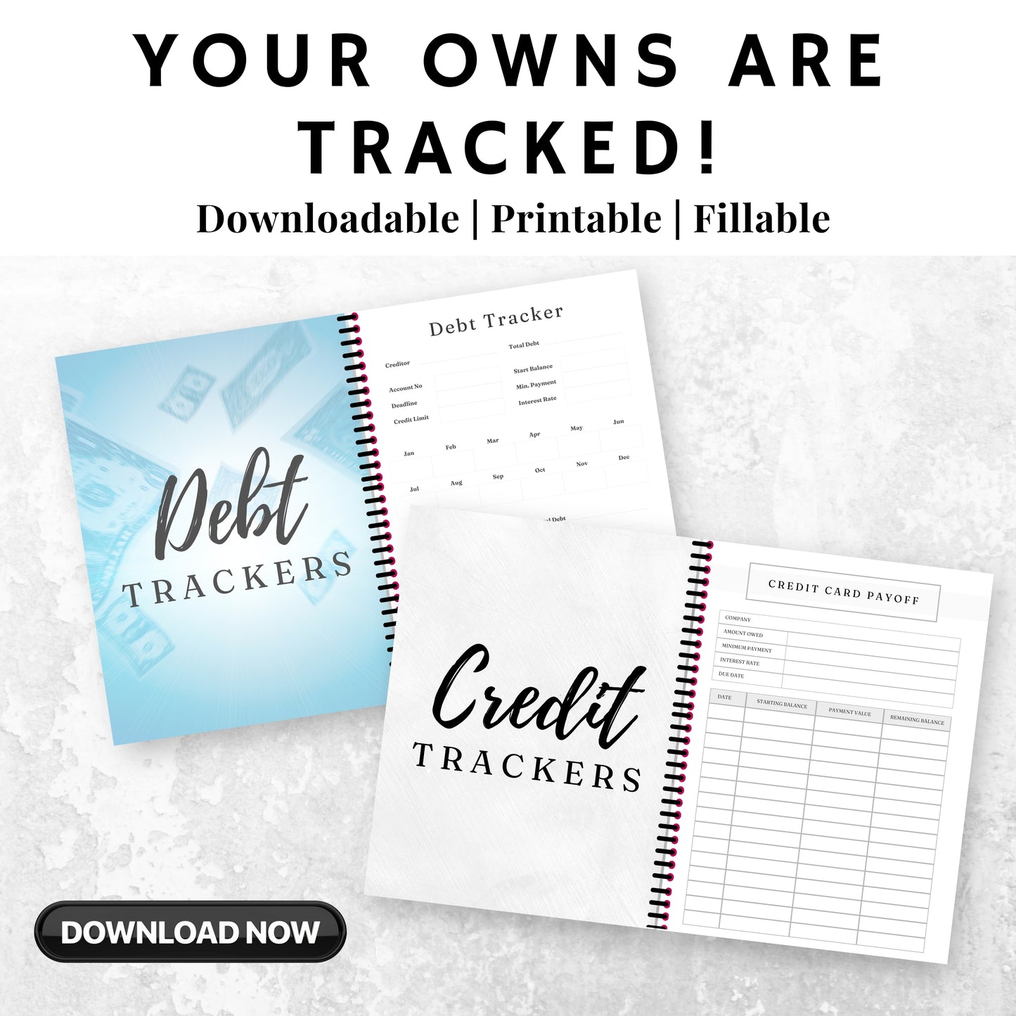 Debt & Credit Trackers Collection