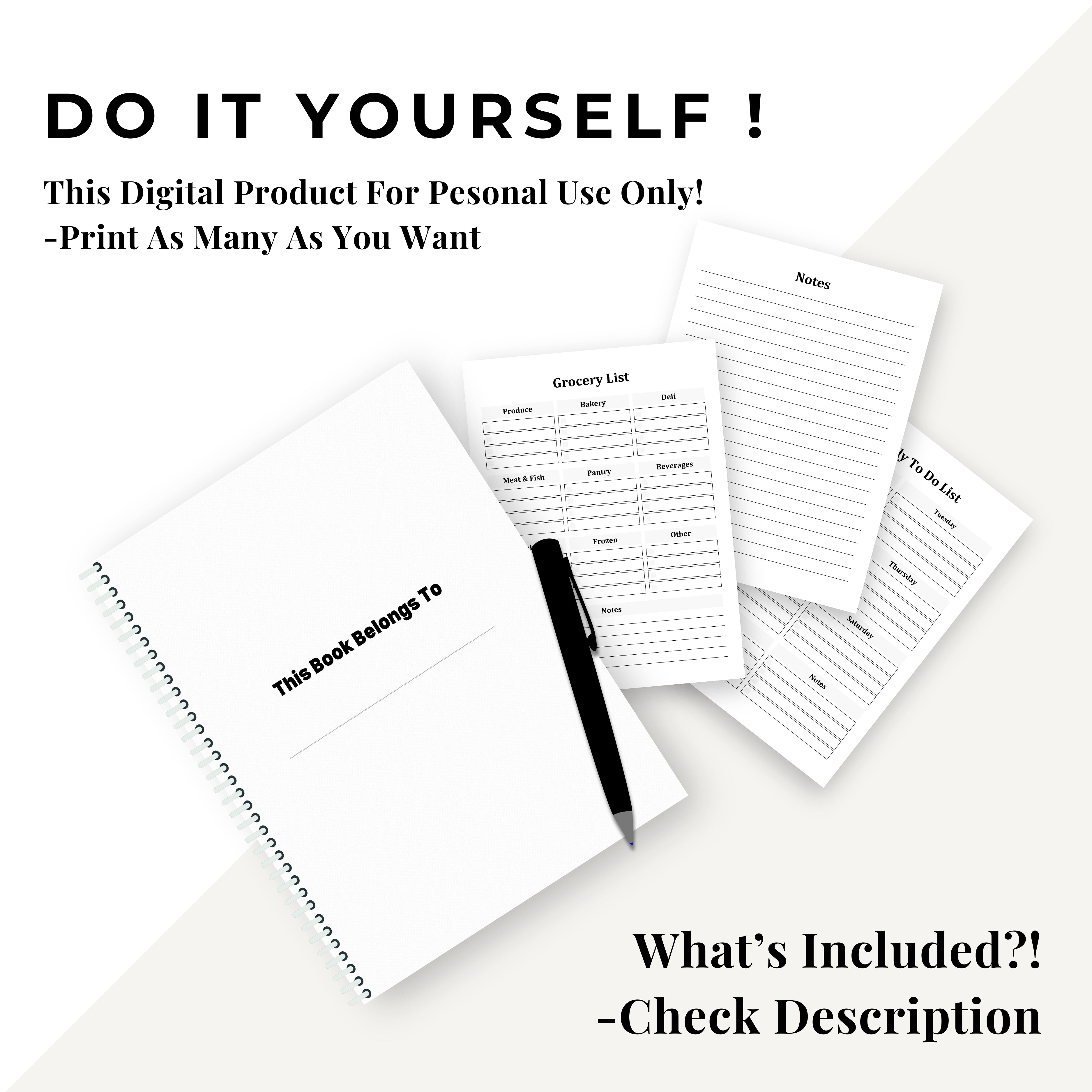 To Do List Template's Collection