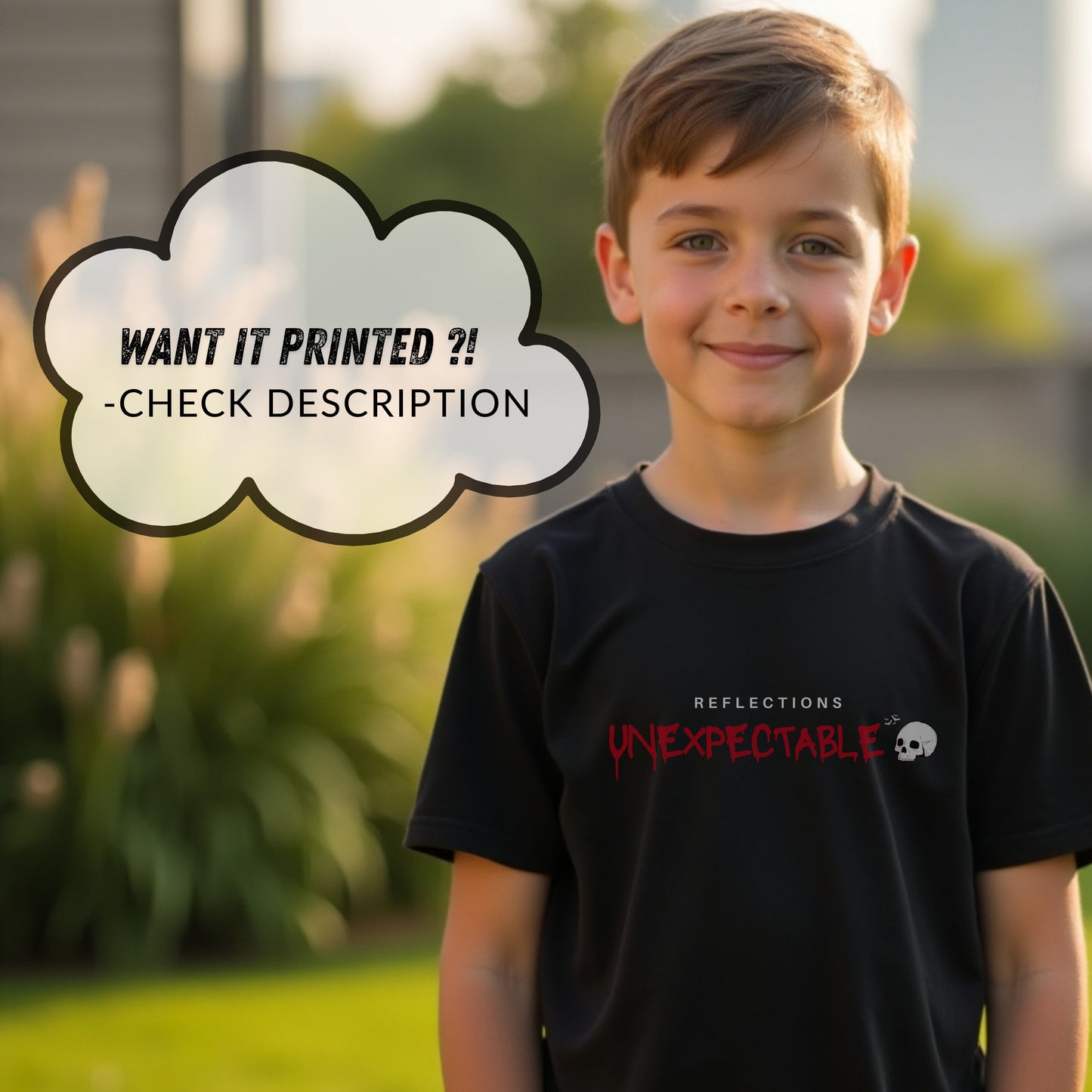 Reflections Unexpectable - Dark Philosophical Statement Artwork